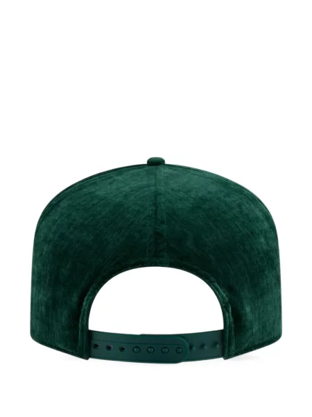 Șapcă New Era Cap de catifea cord verde