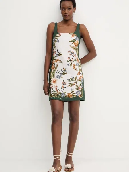 Льняна сукня Farm Rio