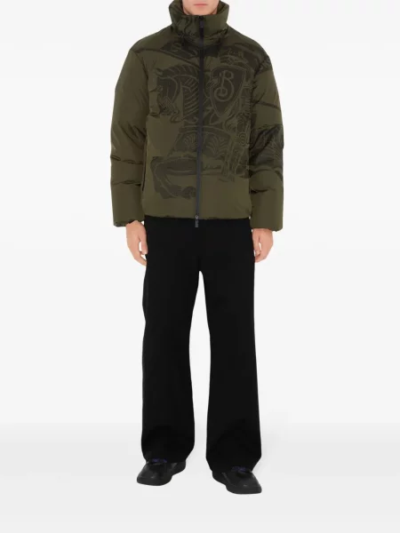 Geacă cu puf Burberry verde