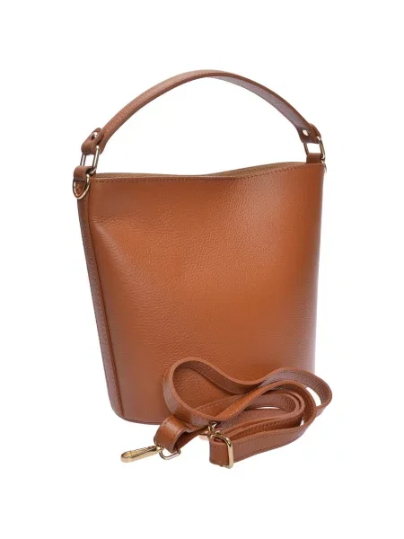Geantă shopper Luisa Vannini maro