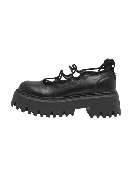 BUFFALO Pantofi cu șireturi Aspen Ghillie' negru