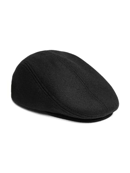 RUSLAN BAGINSKIY beretă cu cozoroc pentru femei din lână Ivy Cap negru