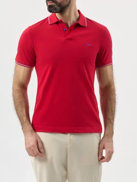 Поло Harmont&blaine красное