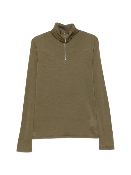 Lung tricou Jil Sander verde