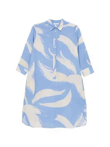 Sukienka koszulowa Rosso 35 garniturowa niebieska