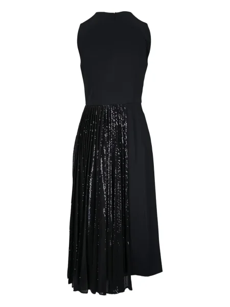 Rochie Michael Kors cu paiete plisată de costum negru