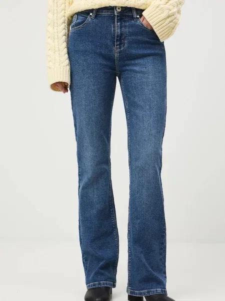 Medicine jeansy flare niebieskie