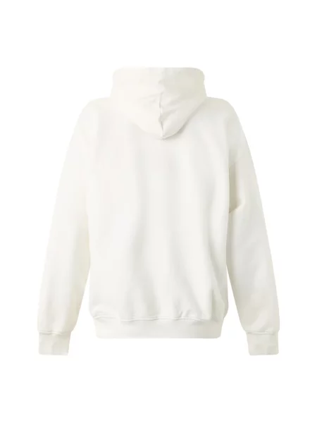 Bluza z kapturem Diesel z kapturem biała