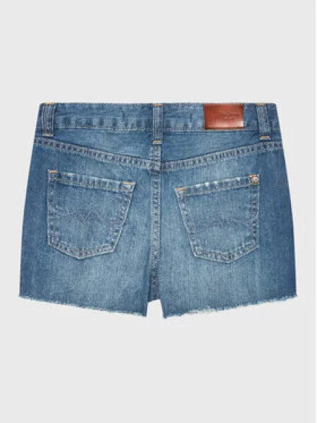 Džínové šortky Pepe Jeans modré