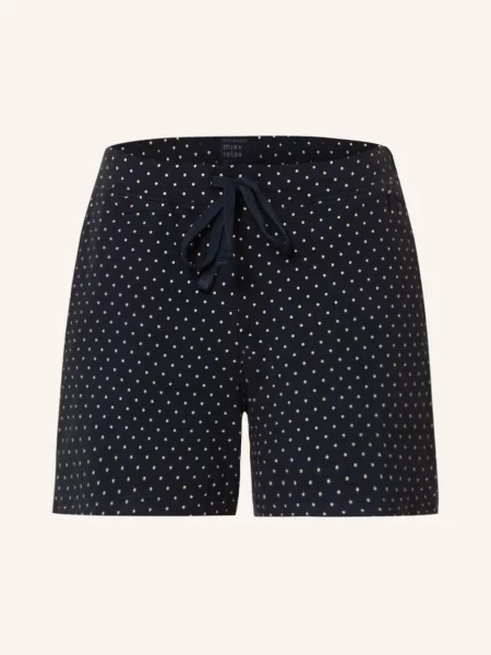 Schiesser Szorty Do Spania Mix+Relax blau beżowe