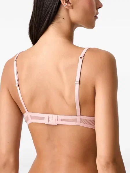 Sutien Guess din dantelă roz
