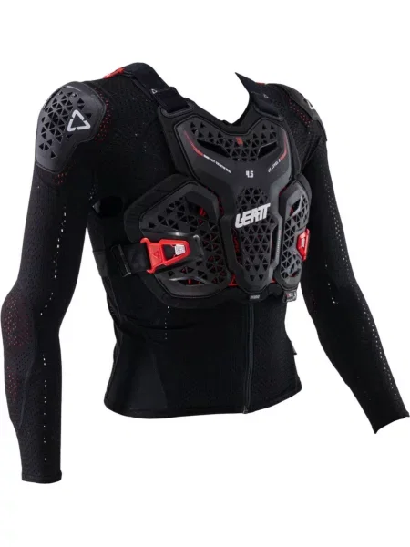 Ochraniacz ciała dziecięcy LEATT Body Protector Hybrid Junior czarny