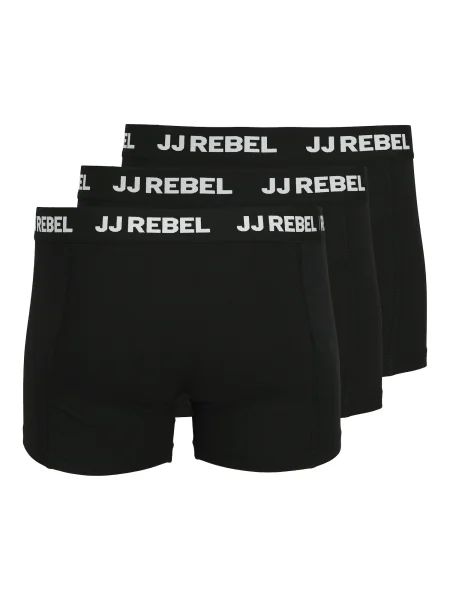 JJ Rebel Boxeri negru alb