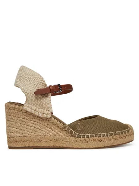 Espadrile LAUREN RALPH LAUREN kaki