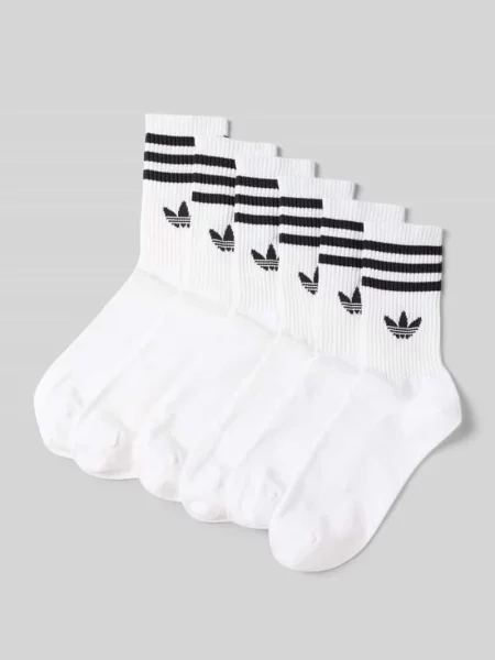 Skarpety długie adidas białe