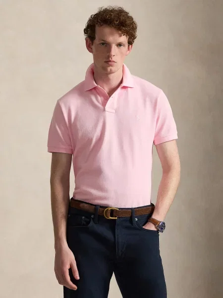 Polo Ralph Lauren Tričko svetloružová biela