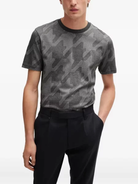 Тениска Boss сиво