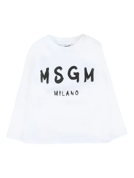 Koszulka dziecięca Msgm biała