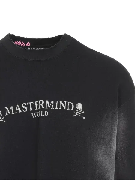 Tricou Mastermind World zdrențuiți negru