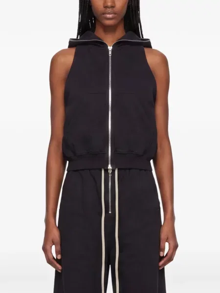 Αμάνικο hoodie Rick Owens Drkshdw μαύρο