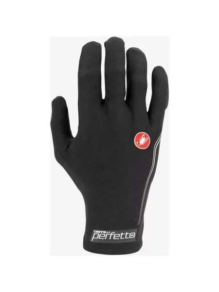 Rękawiczki Castelli Perfetto Light Rosso Corsa długie S czarne