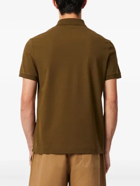 Tricou polo Lacoste stretch maro