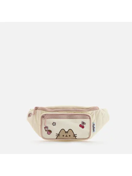 Reserved Pusheen övtáska krémszínű