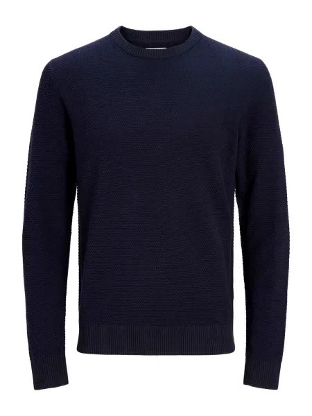 JACK & JONES Pulover JWHGLOBE marin albastru