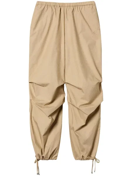 Pantaloni Twinset din poplin