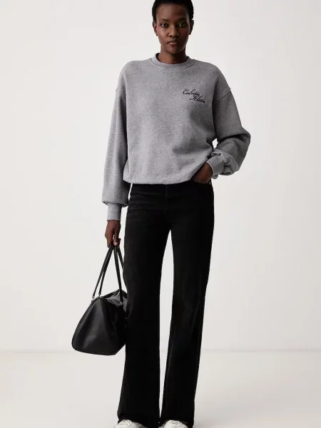 Calvin Klein Jeans Majica / črna siva