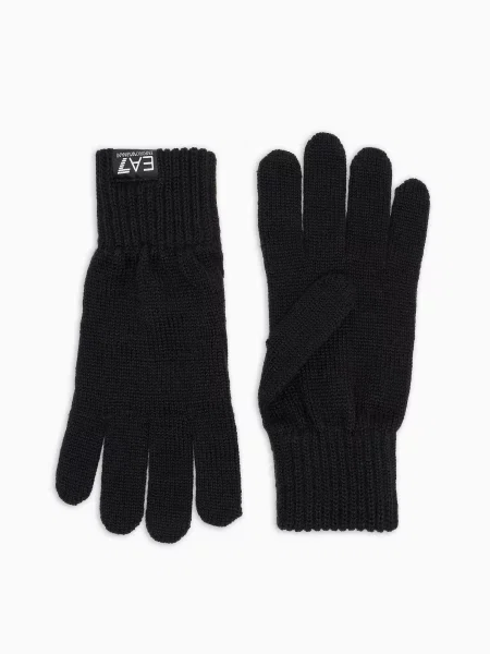 Рукавички Унісекс Акрил/вовна чорний