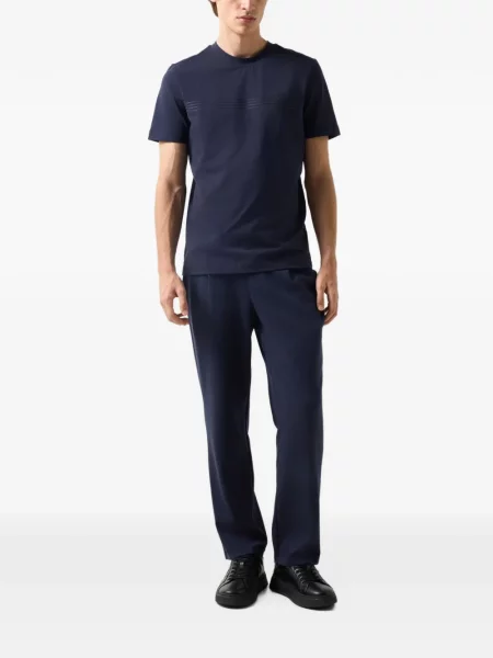 Tricou Bogner cu dungi albastru