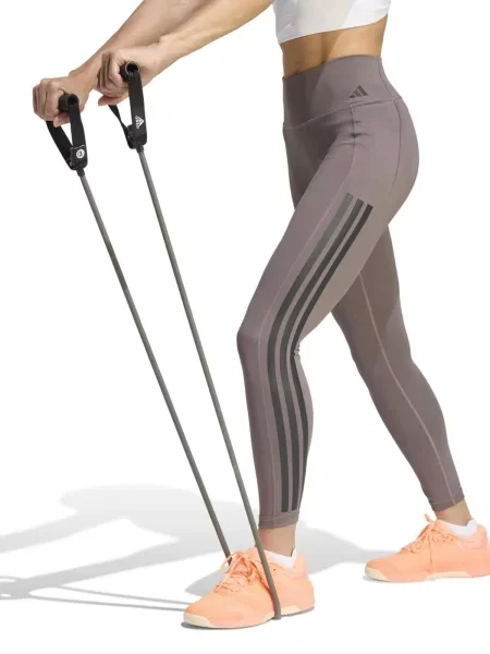 Adidas Legíny Optime Workout sivá