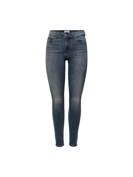 ONLY Jeansy Skinny Fit niebieski