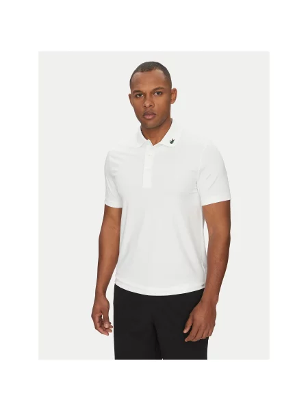 Lacoste Polo Regular Fit λευκό