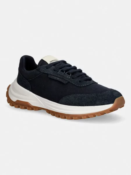 Emporio Armani sneakers pentru bărbați din piele întoarsă