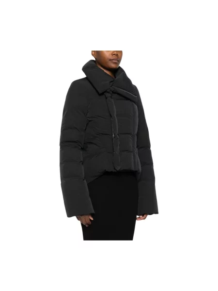 Kurtka puchowa Rick Owens wełniana czarna