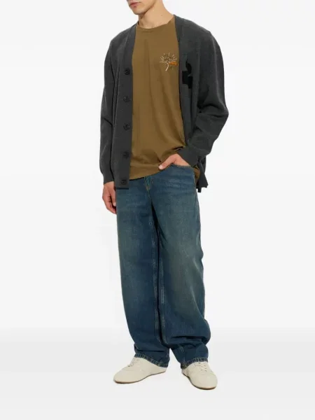 Tricou Marant cu broderie maro
