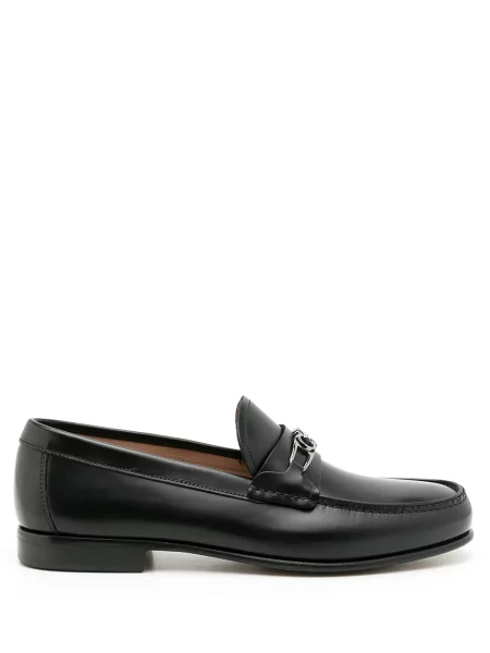 Pantofi loafer Ferragamo slip-on negru