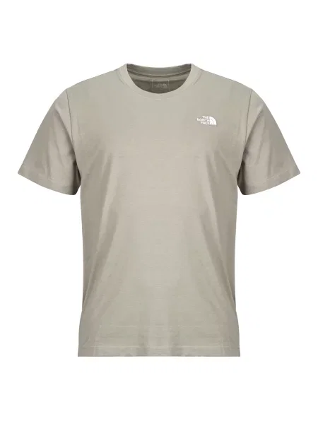 Majica The North Face s kratkimi rokavi siva