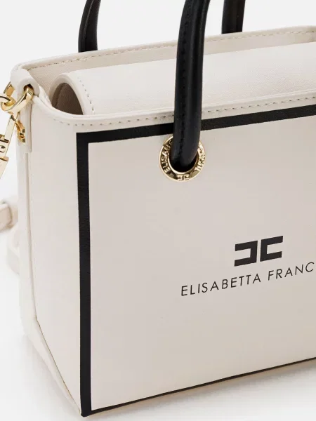 Сумка Elisabetta Franchi біла