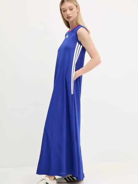 Сукня adidas House of Tiro maxi розкльошена