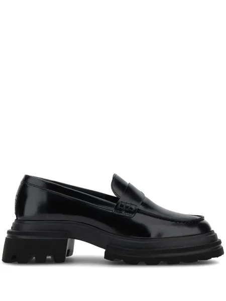 Pantofi loafer Hogan din piele negru
