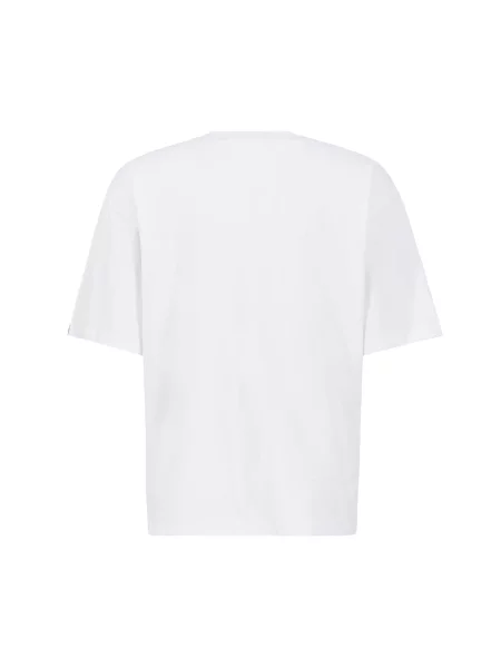 ALPHA INDUSTRIES Tricou auriu / negru alb