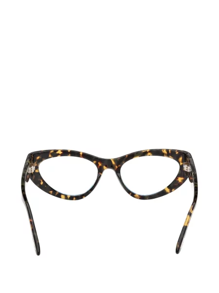 Sluneční brýle s kočičími oky Tom Ford Eyewear hnědý