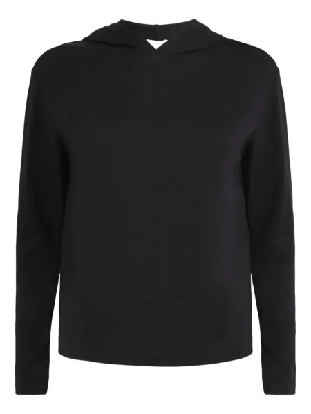 Długa bluza z kapturem Vince czarna