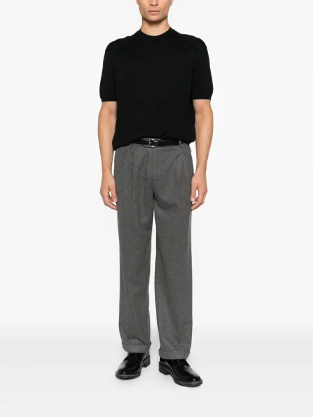 Tricou Emporio Armani scurt negru