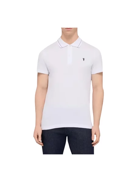 Koszulka polo Trussardi biała