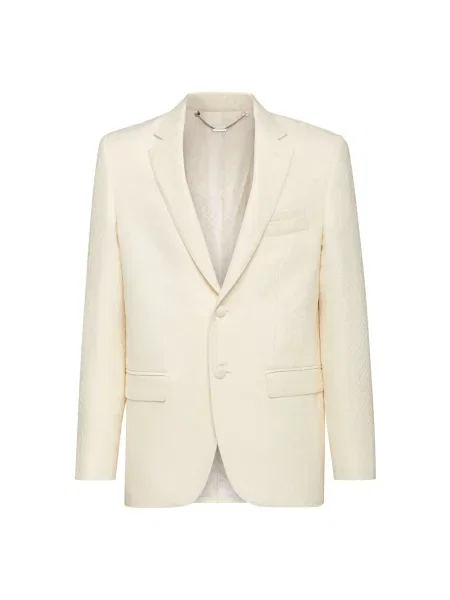 Marynarka Billionaire wełniana biała