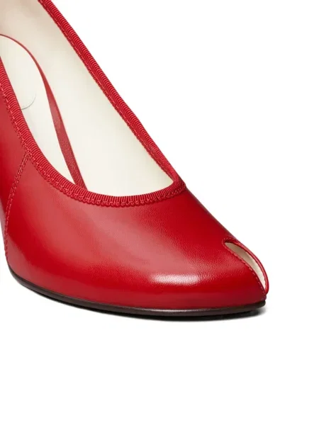 Pantofi cu toc Tory Burch roșu